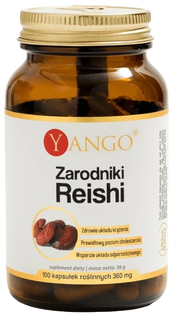 Yango | Zarodniki Reishi 100 kapsułek