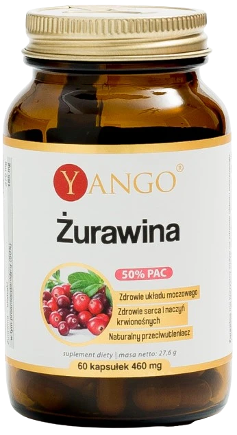 Yango | Żurawina - 50% PAC 60 kaps