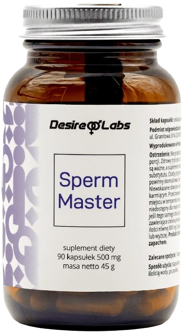 Yango | Desire Labs Sperm Master - soft - 90 kapsułek