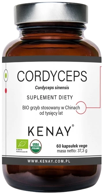 Kenay | Cordyceps BIO 60 kapsułek