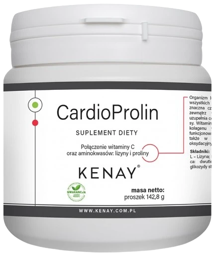 Kenay | CardioProlin: L-prolina & L-lizyna & Witamina C 143g