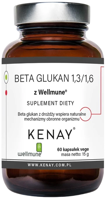 Kenay | Beta Glukan 1,3/1,6 z Wellmune 60 kapsułek