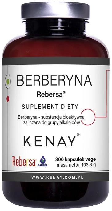 Kenay | Berberyna REBERSA® 300 kapsułek