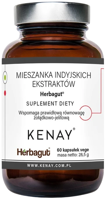 Kenay | Herbagut® Mieszanka indyjskich ekstraktów 60 kapsułek