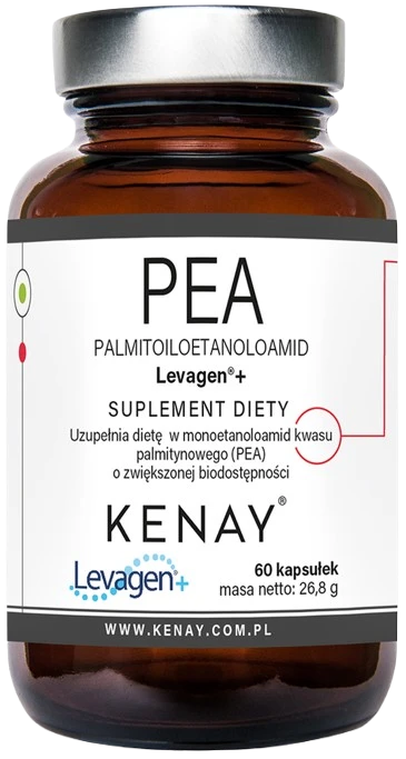Kenay | PEA Palmitoiloetanoloamid Levagen®+ 60 kapsułek