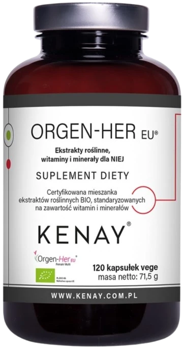 Kenay | Orgen-Her EU® BIO 120 kapsułek