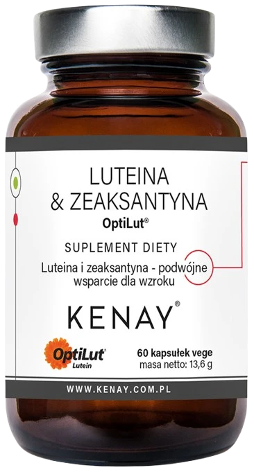 Kenay | Luteina & Zeaksantyna OptiLut® 60 kapsułek