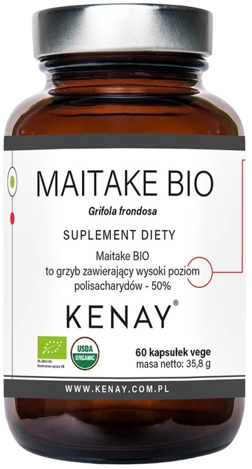 Kenay | Maitake Grifola frondosa BIO 60 kapsułek