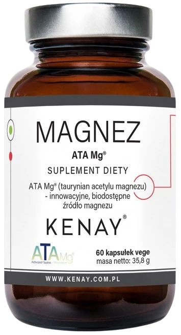 Kenay | Magnez ATA Mg® 60 kapsułek