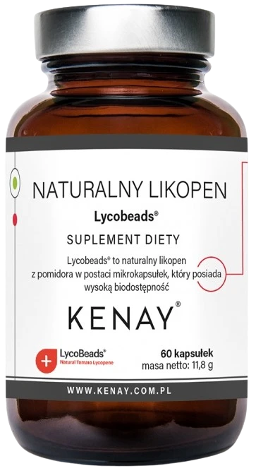 Kenay | Naturalny Likopen LycoBeads® 60 kapsułek