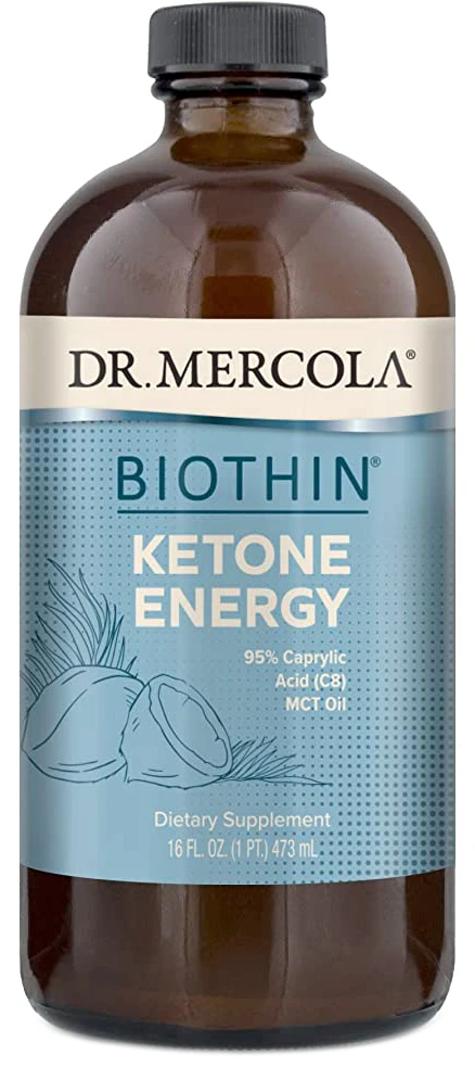 Dr Mercola | Kwas kaprylowy Ketone Energy MCT Oil 473ml