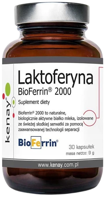 Kenay | Laktoferyna BioFerrin® 2000 30 kapsułek