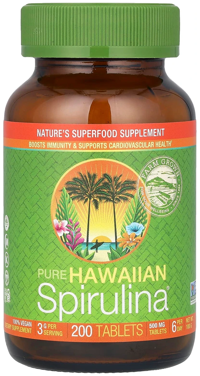 Kenay | Hawaiian Spirulina® Spirulina Hawajska Pacifica 200 tabletek