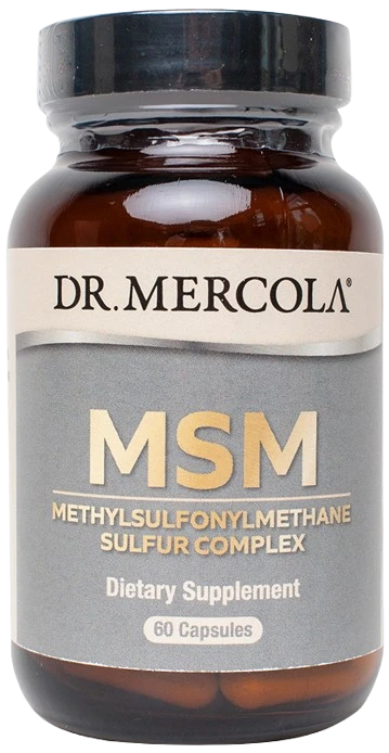 Dr Mercola | Siarka MSM 60 kapsułek
