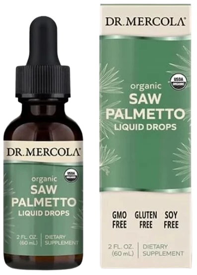 Dr Mercola | Saw Palmetto Liquid w kroplach 60ml