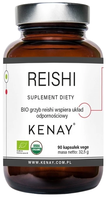 Kenay | Reishi BIO 90 kapsułek