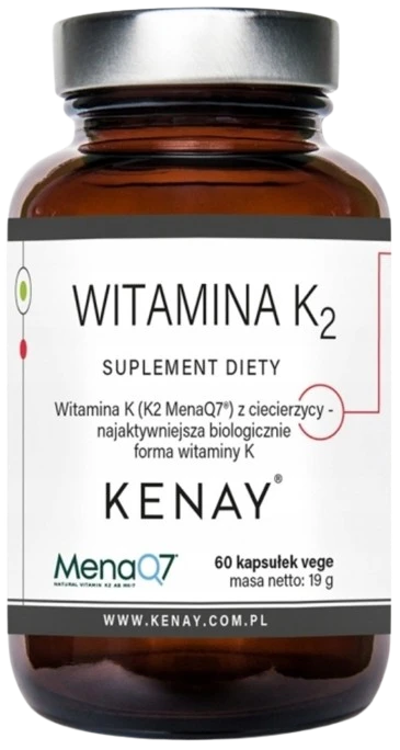 Kenay | Witamina K2 Mena Q7 60 kapsułek