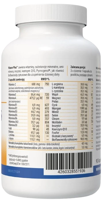 Dr Rath | Vitacor Plus™ 90 kapsułek