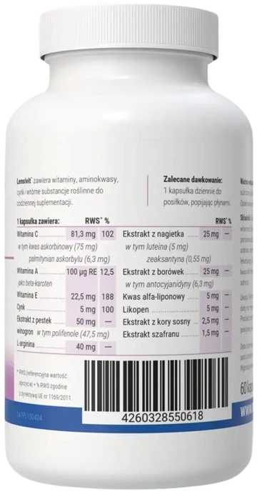 Dr Rath | Lensivit™ 60 kapsułek