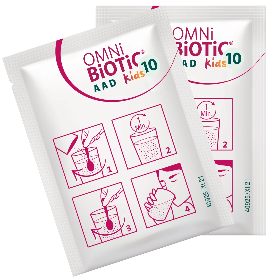 OMNi-BiOTiC® | 10 AAD Kids probiotyk przy antybiotyku dla dzieci 2,5g x 20 saszetek