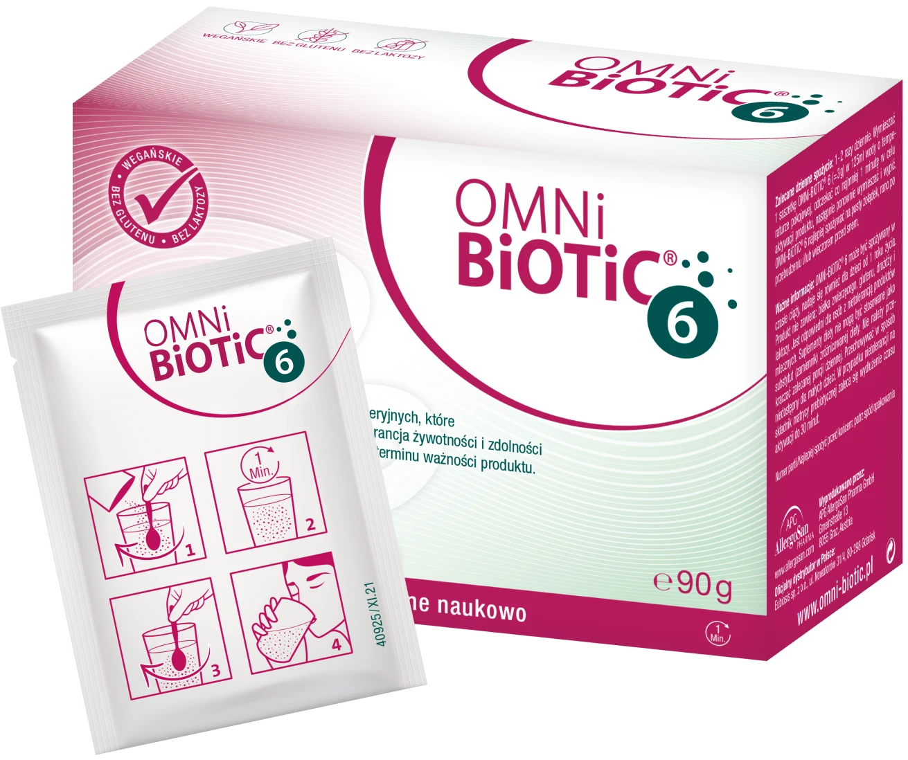 OMNi-BiOTiC® | 6 wszechstronny synbiotyk 3g x 30 saszetek