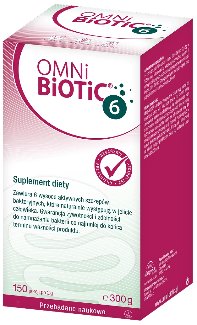 OMNi-BiOTiC® | 6 wszechstronny synbiotyk słoik 300g