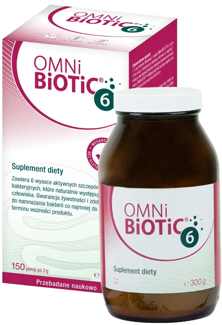 OMNi-BiOTiC® | 6 wszechstronny synbiotyk słoik 300g