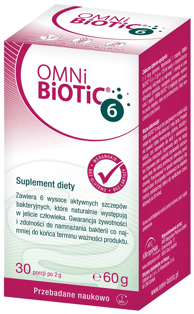 OMNi-BiOTiC® | 6 wszechstronny synbiotyk słoik 60g