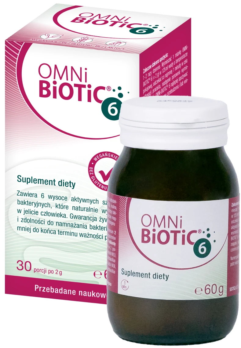 OMNi-BiOTiC® | 6 wszechstronny synbiotyk słoik 60g