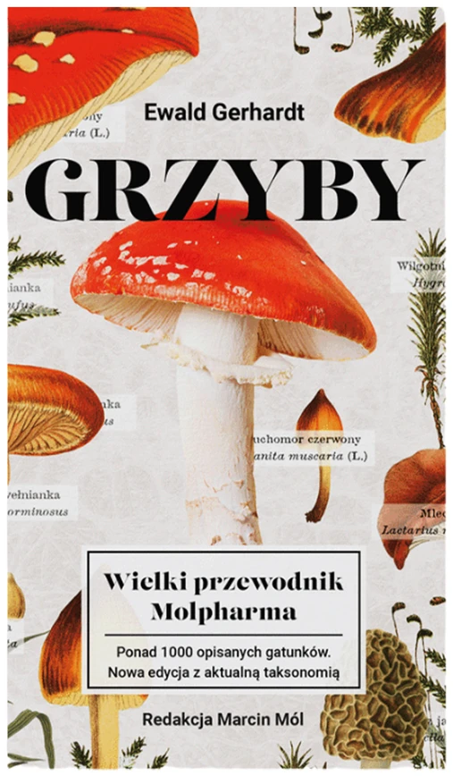 Molpharma | Książka "Grzyby Wielki Przewodnik Molpharma"