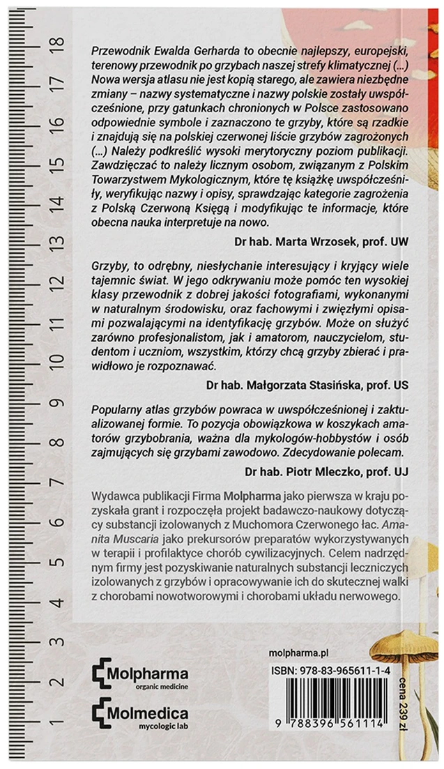 Molpharma | Książka "Grzyby Wielki Przewodnik Molpharma"
