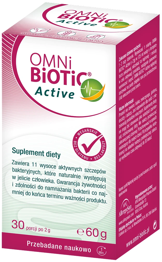OMNi-BiOTiC® | Active probiotyk dla seniora 60g