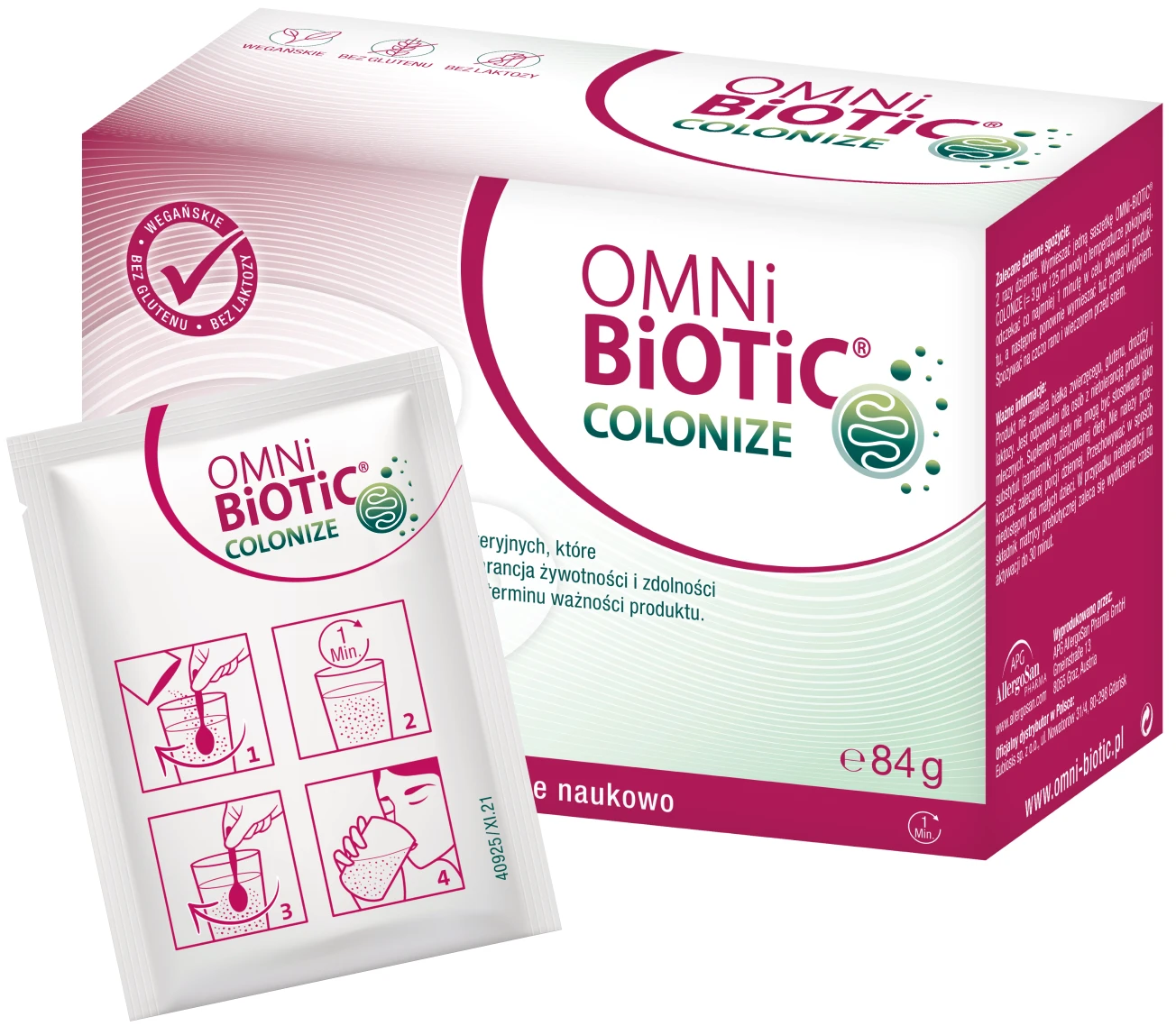 OMNi-BiOTiC® | COLONIZE probiotyk po kolonoskopii 3g x 28 saszetek