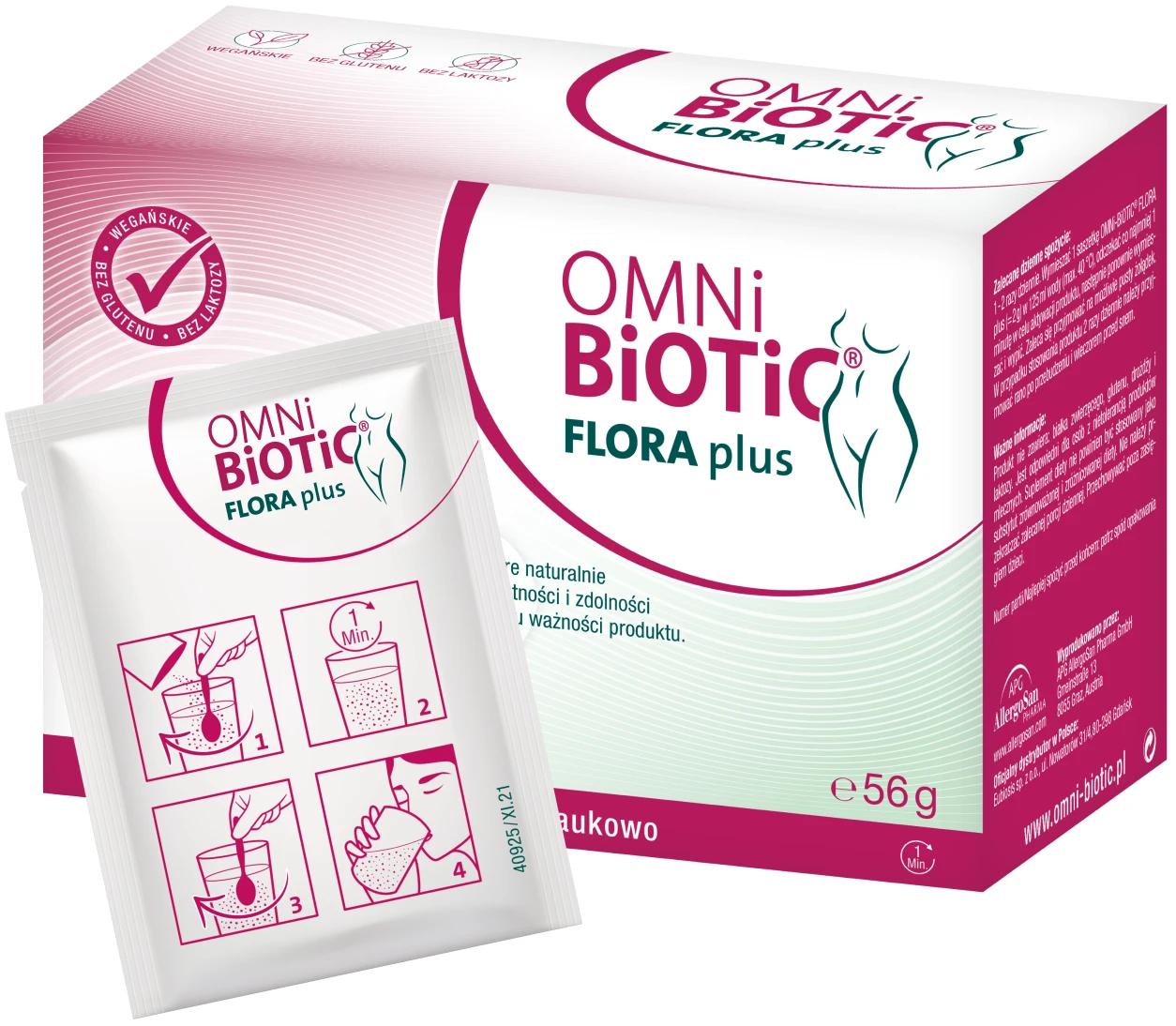 OMNi-BiOTiC® | FLORA plus probiotyk dla kobiet 2g x 28 saszetek