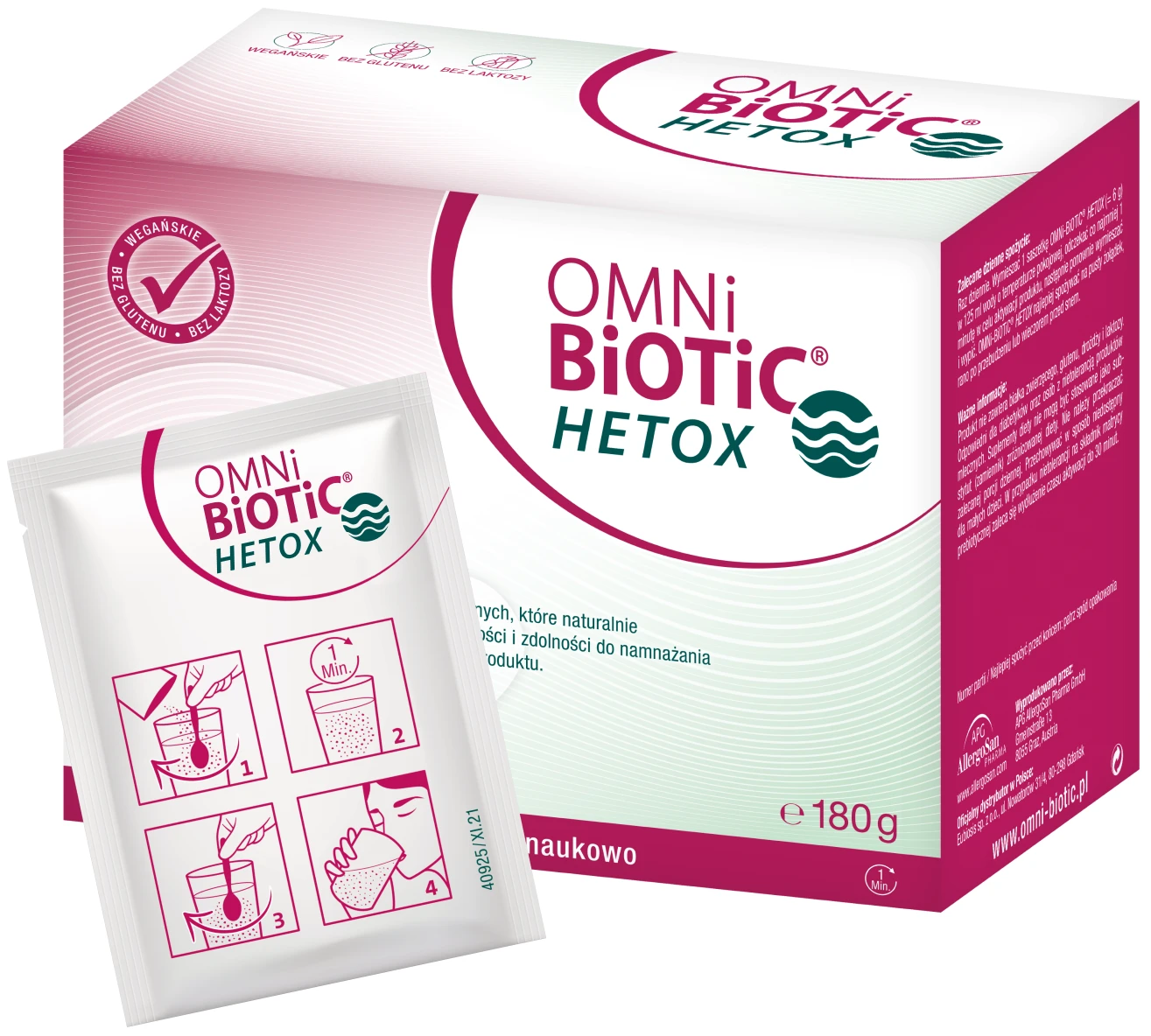 OMNi-BiOTiC® | HETOX oś jelito-wątroba 6g x 30 saszetek
