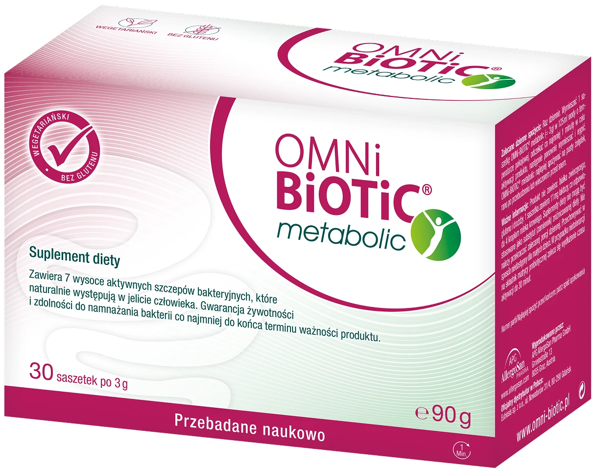 OMNi-BiOTiC® | Metabolic lekkość i równowaga 3g x 30 saszetek