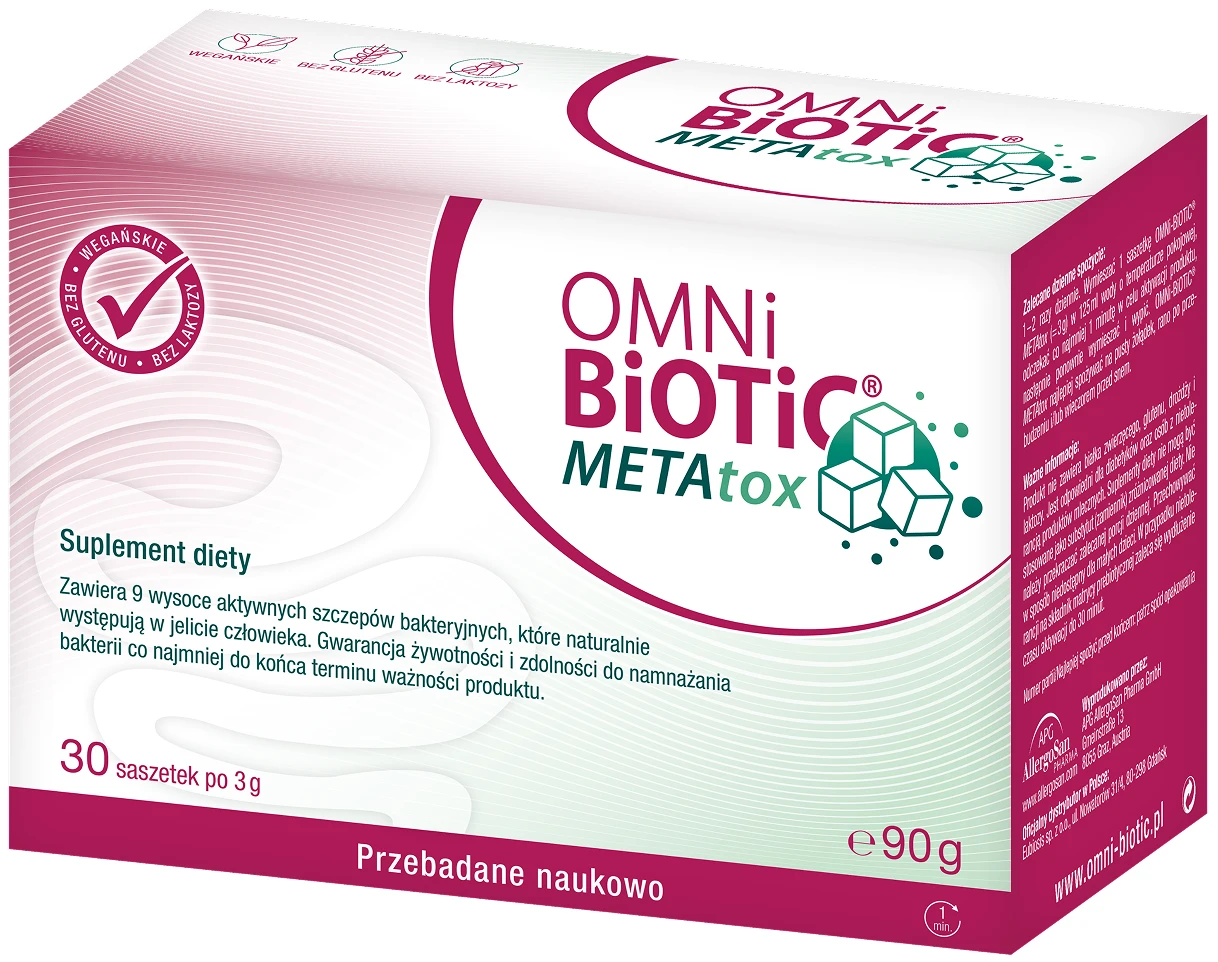 OMNi-BiOTiC® | METAtox probiotyk XXI wieku 3g x 30 saszetek