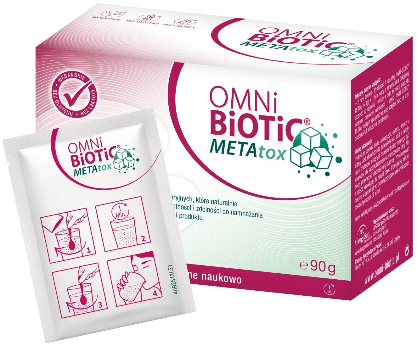 OMNi-BiOTiC® | METAtox probiotyk XXI wieku 3g x 30 saszetek
