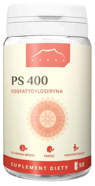 Nanga | PS 400 fosfatydyloseryna 400mg 50 kapsułek