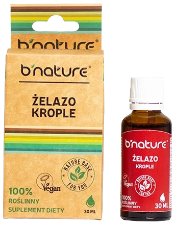 B'Nature | Płynne żelazo 50ml