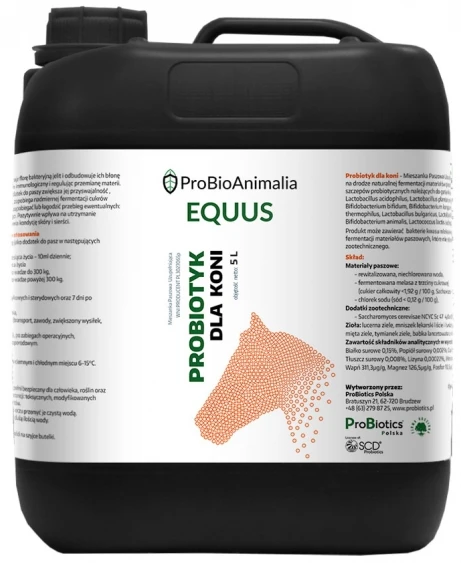 Probiotics | ProBioAnimalia Equus Probiotyk dla koni (5L) 5000ml
