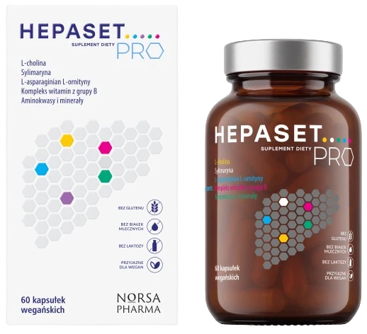 Norsa Pharma | Hepaset PRO 60 kapsułek