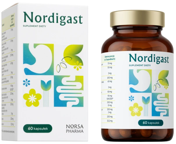 Norsa Pharma | Nordigast 60 kapsułek