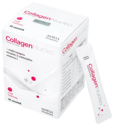 Norsa Pharma | Collagen Nucleo (smak malinowy) 30 saszetek