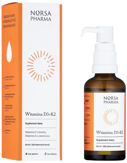 Norsa Pharma | Witamina D3 + K2 50ml