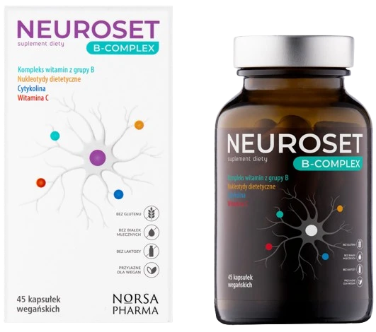 Norsa Pharma | Neuroset B-Complex 45 kapsułek