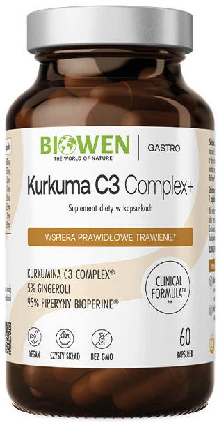 Biowen | Kurkuma C3 Complex 60 kapsułek