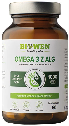 Biowen | Omega-3 z alg 60 kapsułek