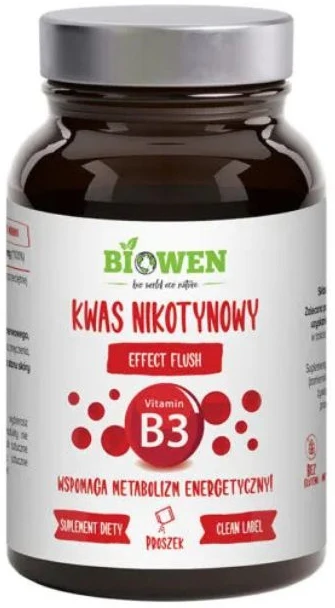 Biowen | Niacyna (Witamina B3) 120g