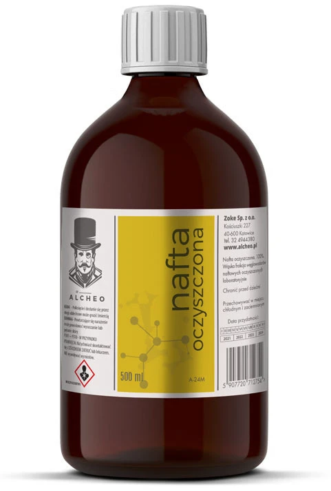 drAlcheo | Zoke Nafta oczyszczona laboratoryjnie Ultraczysta 500ml